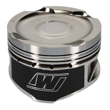 Load image into Gallery viewer, Wiseco Opel X16XE 80.00 mm Bore 28.20 mm CH -15.00 CC Piston Set - Installation View