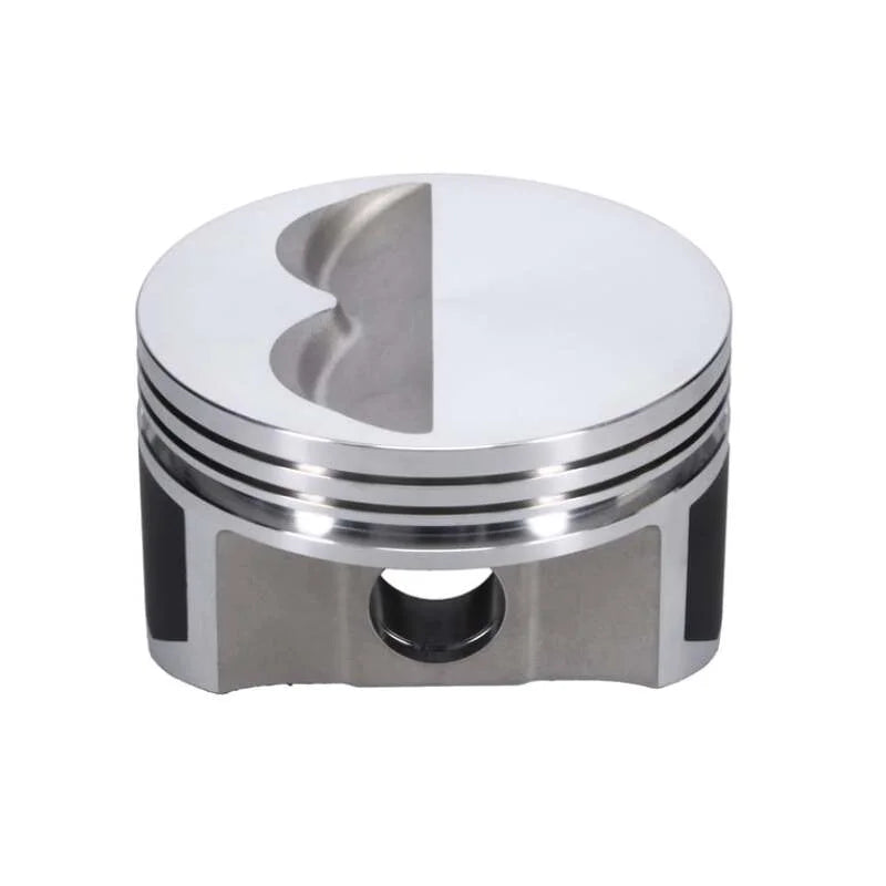 Wiseco Pro Tru Street Chevy Small Block 4.040in Bore 1.260in CH -5.00 CC Piston Set - Installation View