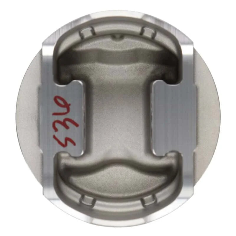 Wiseco Pro Tru Street Chevy Small Block 4.060in Bore 1.560in CH 8.00 CC Piston Set - Installation View