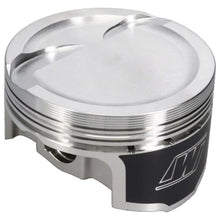 Load image into Gallery viewer, Wiseco RED Series Chevy LS 4.080in Bore 1.294in CH -15.00 CC Piston Set - Side View