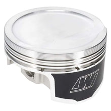 Load image into Gallery viewer, Wiseco RED Series Chevy LS 4.135in Bore 1.294in CH -15.00 CC Piston Set - Installation View