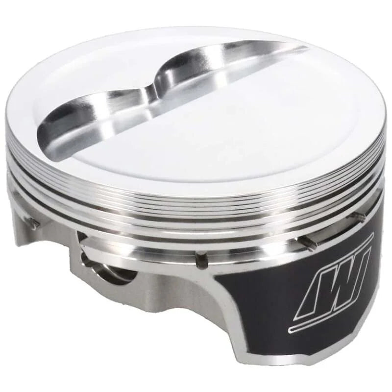 Wiseco RED Series Chevy Small Block 350 4.010in Bore 1.125in CH -9.00 CC Piston Set - Installation View