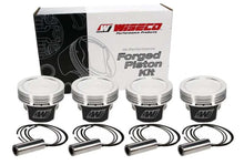 Load image into Gallery viewer, Wiseco Renault F7R 84.00 mm Bore 30.70 mm CH -17.00 CC Piston Set - Side View