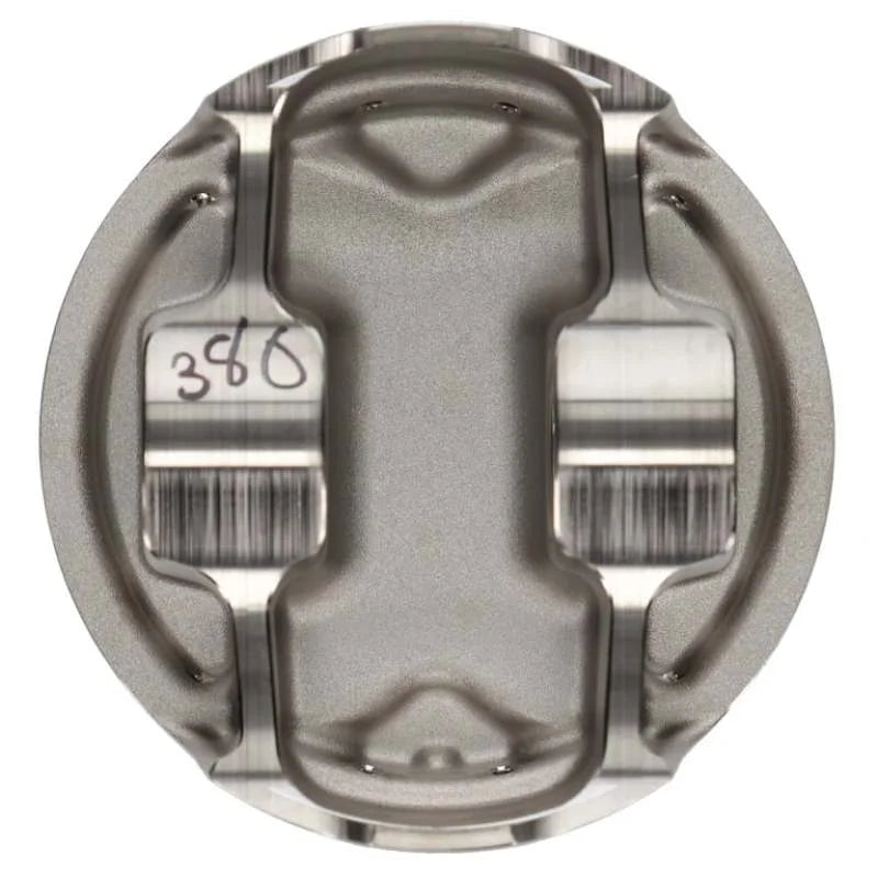 Wiseco Subaru EJ25 SOHC 4v Dish -18cc 100mm Piston Set - Installation View