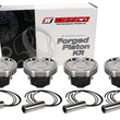 Load image into Gallery viewer, Wiseco Subaru EJ257 WRX/STI 4V Dish -19cc 99.55 Piston Shelf Stock Kit - Side View