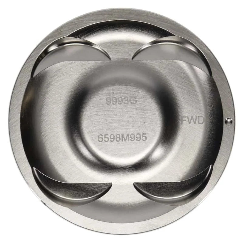 Wiseco Subaru EJ257 WRX/STI 4v Dish -19cc 99.5 Piston Shelf Stock Kit - Back View