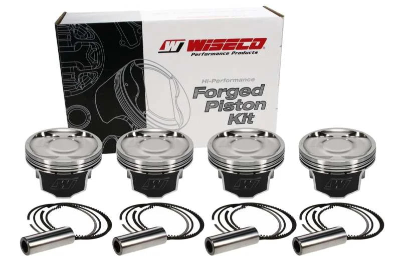 Wiseco Subaru EJ257 WRX/STI 4v Dish -19cc 99.55 Piston Shelf Stock Kit - Side View