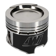 Load image into Gallery viewer, Wiseco VW 1.8L 8V 82.00 mm Bore 39.50 mm CH -16.50 CC Piston Set - Back View