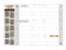 Load image into Gallery viewer, Woodys 2.52 PITCH TEMPLATE TWO PLY TRACKS 252T-TEMP
