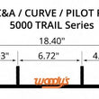 Load image into Gallery viewer, Woodys 8"X 60 DOOLY CARBIDE RUNNER C&amp;A SKIS DC8-5000
