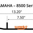 Load image into Gallery viewer, Woodys ACE 4'' X 60* TURNING 1 1/2" TRAIL RUNNER YAMAHA AY4-8500