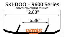 Load image into Gallery viewer, Woodys ACE 6'' X 60* TURNING 1 1/2" TRAIL RUNNER SKI DOO AS6-9600