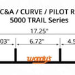 Load image into Gallery viewer, Woodys C&amp;A MAVERICK 4" RUNNER-PAIR MC4-5000