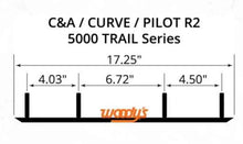 Load image into Gallery viewer, Woodys C&amp;A MAVERICK 8" RUNNER-PAIR MC8-5000