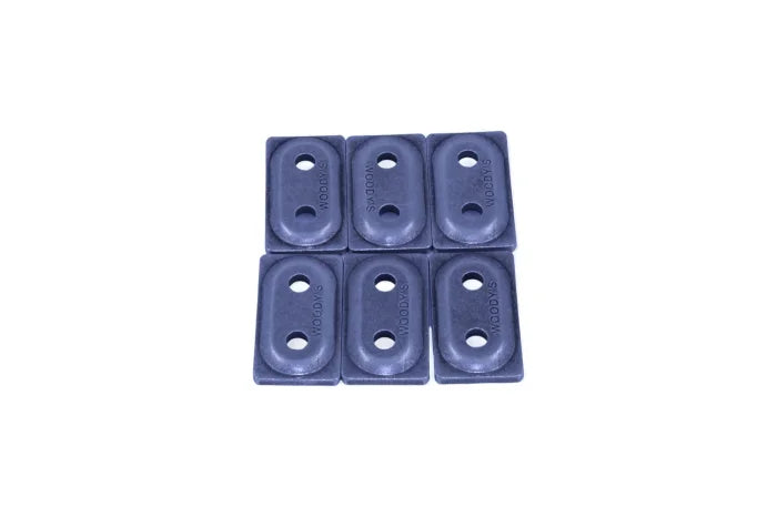 Woodys DOUBLE DIGGER ALUMINUM SUPPORT PLATES 6PCS. ADD2-3775-F