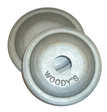 Load image into Gallery viewer, Woodys ROUND ALUMINUM PLATE 5/16" X 1-3/8" DIA PKG 96 AWA-3775-B