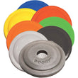 Load image into Gallery viewer, Woodys ROUND ALUMINUM PLATES 5/16" (48) BLACK AWA-3810