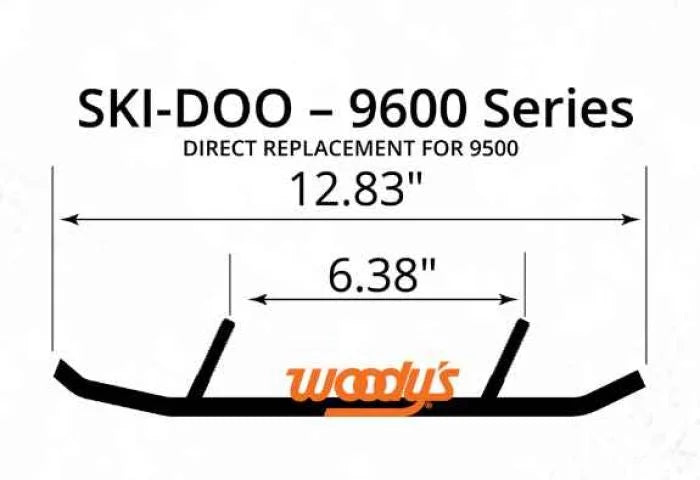 Woodys SKI-DOO MAVERICK 4" RUNNER-PAIR MS4-9600