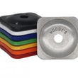 Load image into Gallery viewer, Woodys SQUARE GRAND DIGGER SUPPORT PLATES POWDER COATED YELLOW (48) ASG-3800-48