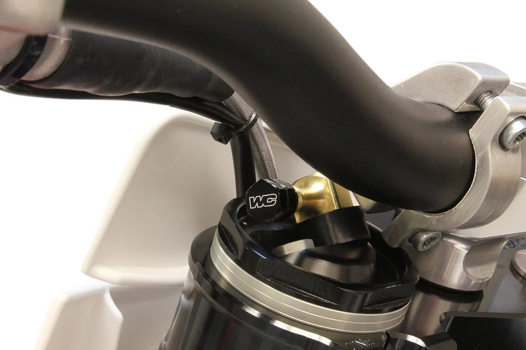 Works Connection Air Fork EZ Fill - Back View