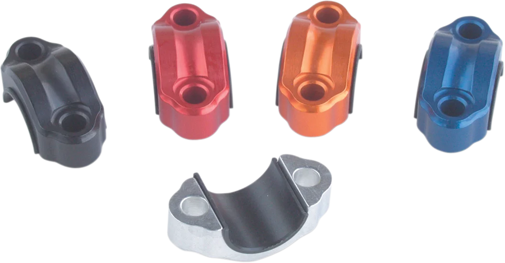 Works Connection Bar Clamp - Rotating - Red - Side View