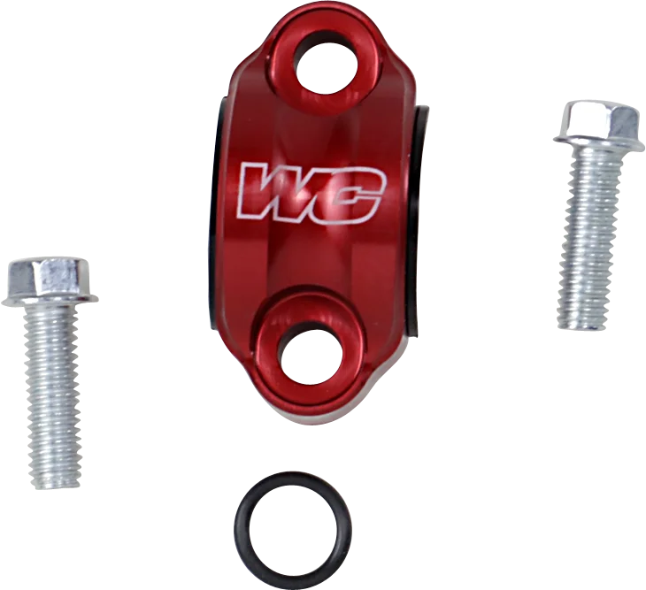 Works Connection Bar Clamp - Rotating - Red - Main Product View
