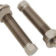 Load image into Gallery viewer, Works Connection Bolt Set - Axle Adjuster - Titanium - Main Product View