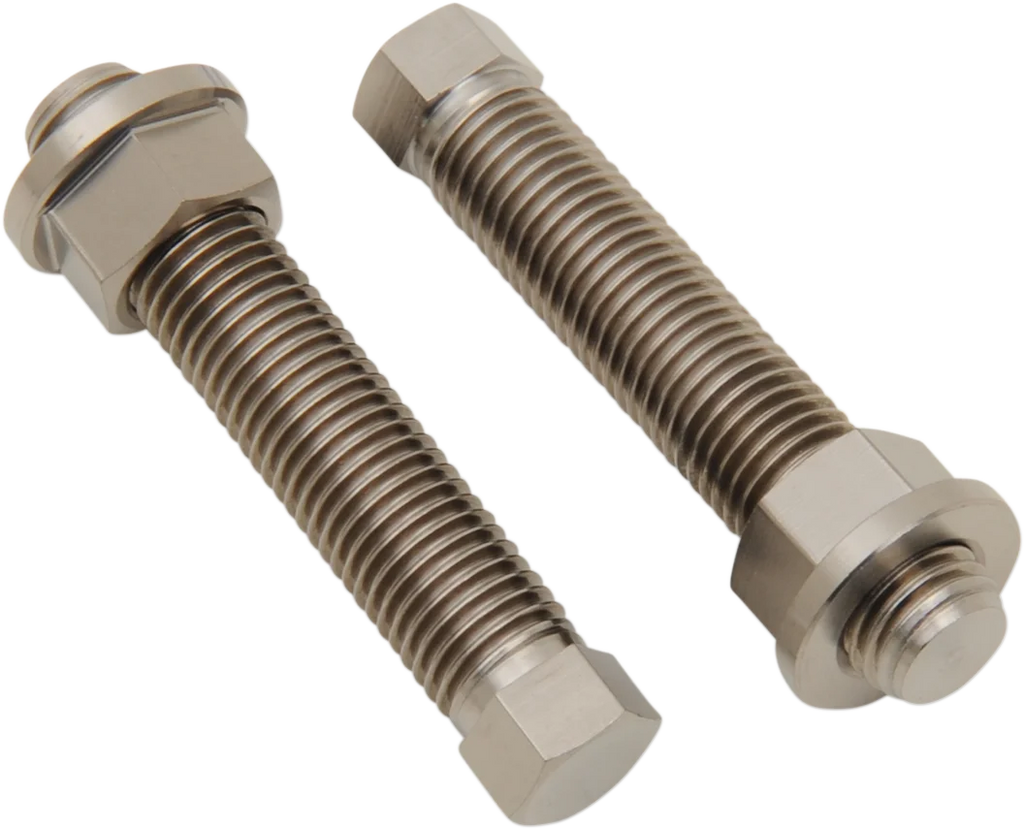 Works Connection Bolt Set - Axle Adjuster - Titanium - Main Product View