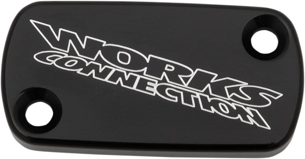 Works Connection Brake Cover - Billet - Black - Main Product View
