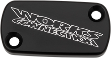 Load image into Gallery viewer, Works Connection Brake Cover - Billet - Black - Main Product View