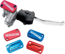 Load image into Gallery viewer, Works Connection Brake Cover - Billet - Black - Side View