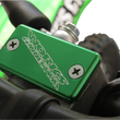Load image into Gallery viewer, Works Connection Brake Cover - Billet - Green - Side View