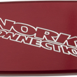 Load image into Gallery viewer, Works Connection Brake Cover - Billet - Red - Main Product View