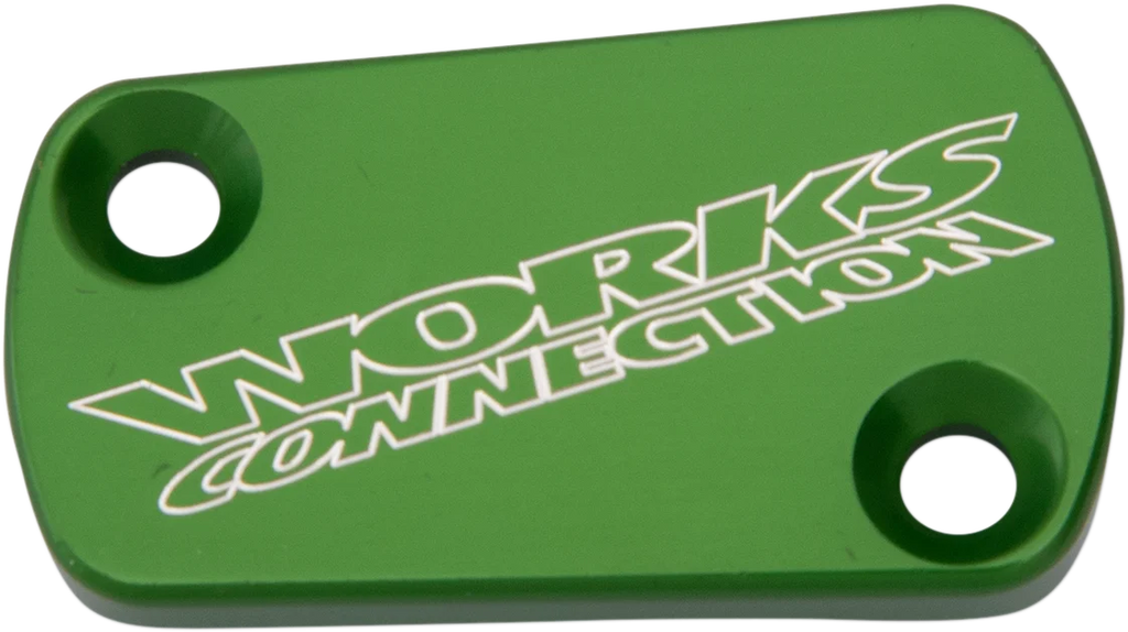Works Connection Clutch Cover - Green - Main Product View