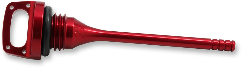 Works Connection Dipstick - Red - Honda - Main Product View