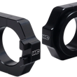 Load image into Gallery viewer, Works Connection Elite Axle Block - Black - Main Product View