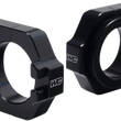 Load image into Gallery viewer, Works Connection Elite Axle Block - Black - Main Product View