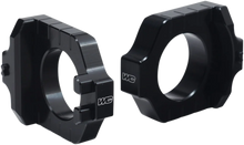 Load image into Gallery viewer, Works Connection Elite Axle Block - Black - Main Product View