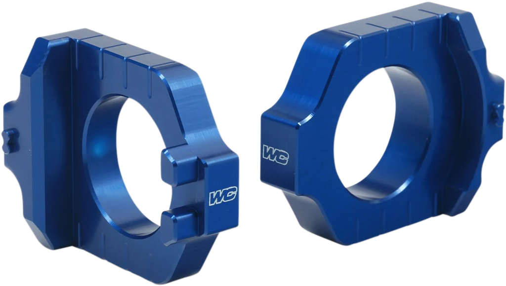 Works Connection Elite Axle Block - Blue - Main Product View