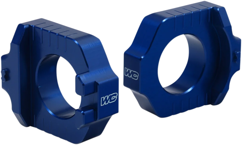 Works Connection Elite Axle Block - Blue - Main Product View
