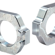 Load image into Gallery viewer, Works Connection Elite Axle Block - Silver - Main Product View