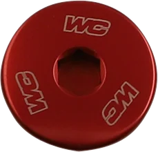 Works Connection Engine Plug - Red - Honda - Main Product View