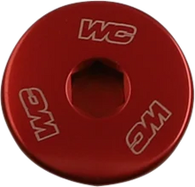 Load image into Gallery viewer, Works Connection Engine Plug - Red - Honda - Main Product View