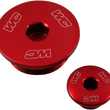 Load image into Gallery viewer, Works Connection Engine Plug - Red - Honda - Main Product View