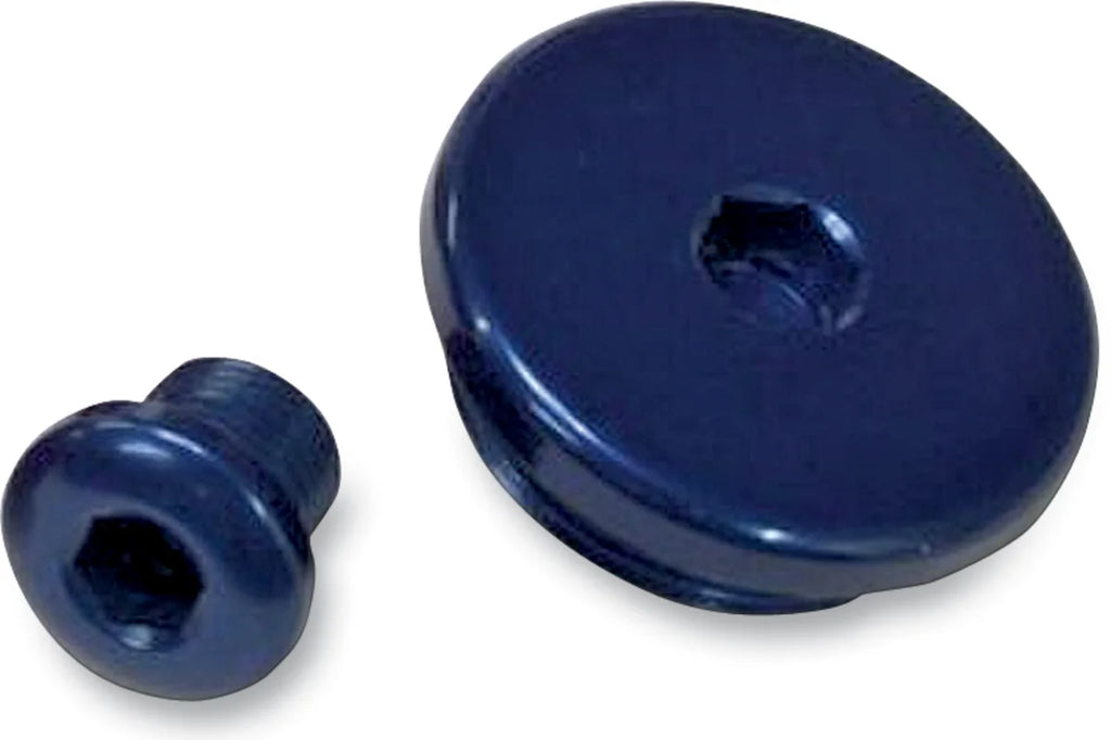 Works Connection Engine Timing Plug - Blue - Yamaha - Main Product View