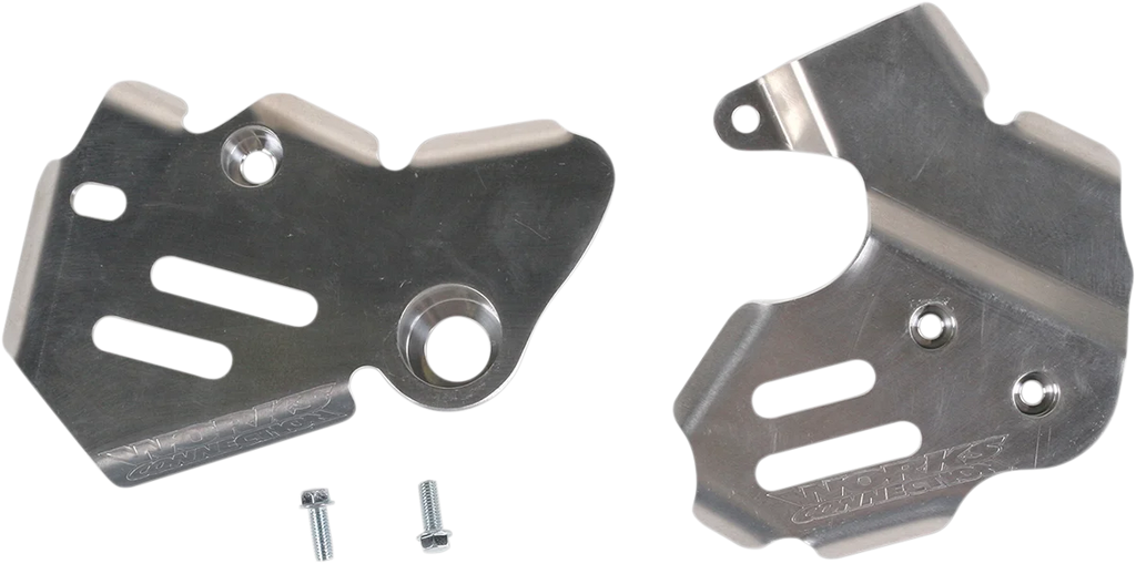 Works Connection Frame Guards - CR 500R - Side View