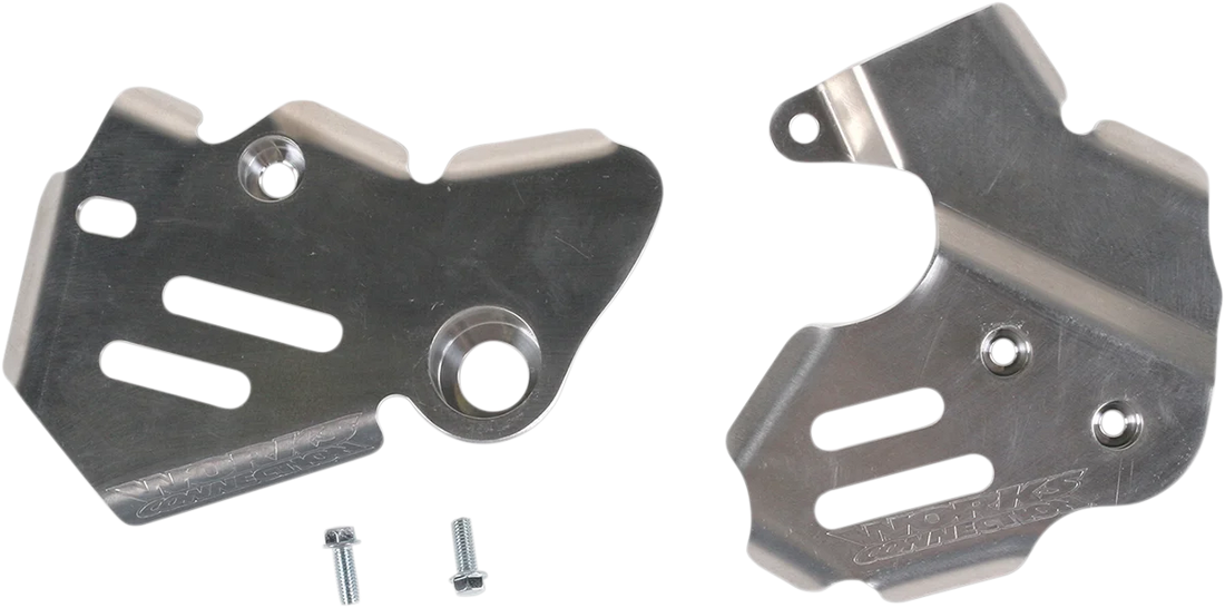 Works Connection Frame Guards - YZ - Side View