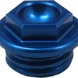 Load image into Gallery viewer, Works Connection Oil Fill Plug - Blue - Gas Gas/Husqvarna/KTM - Main Product View