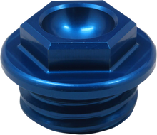 Load image into Gallery viewer, Works Connection Oil Fill Plug - Blue - Gas Gas/Husqvarna/KTM - Main Product View