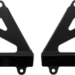 Load image into Gallery viewer, Works Connection Radiator Brace Set - Black - Honda - Main Product View